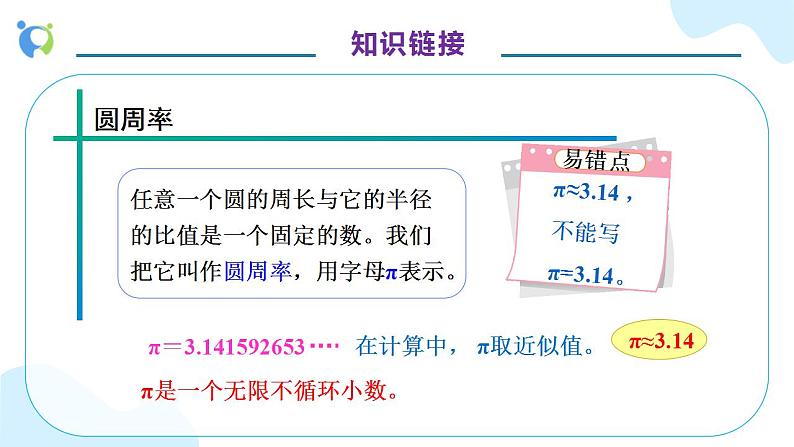 【核心素养】人教版六年级上册-5.3 圆的周长（二） 课件+教案+学案+分层作业（含教学反思和答案）07