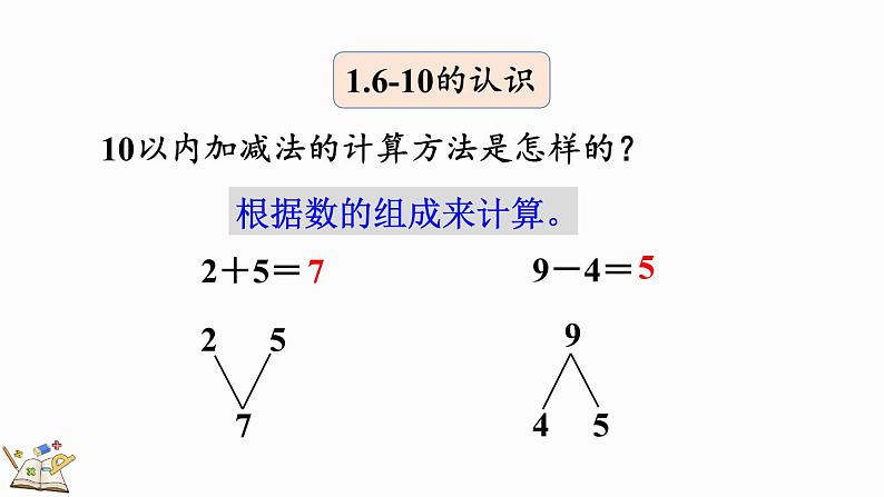 人教版数学一年级上册 5.24 练习十六 课件07