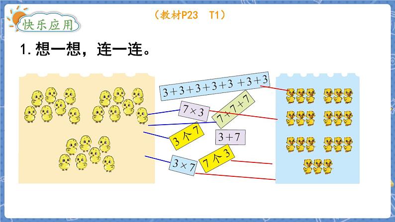 第4课时  动物聚会 二数上北师大 第三单元  数一数与乘法【课件+教案】07