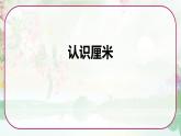 苏教版二年级数学上册《认识厘米》（课件）