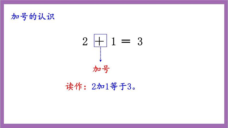 西师大版数学一年级上册1.4  5以内数的加法（1）课件05