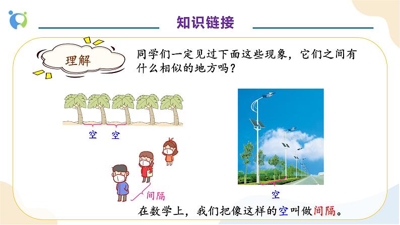 【核心素养】人教版数学五年级上册-7.1 植树问题（一） 课件+教案+学案+分层作业（含教学反思和答案）07