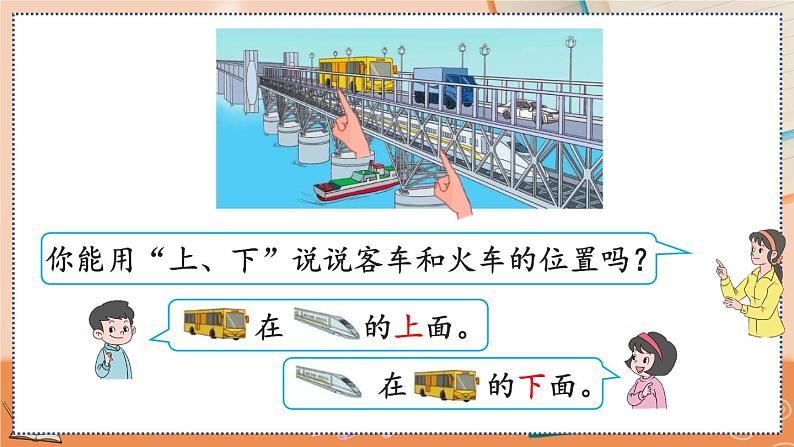 2.1 认识“上、下、前、后”第6页