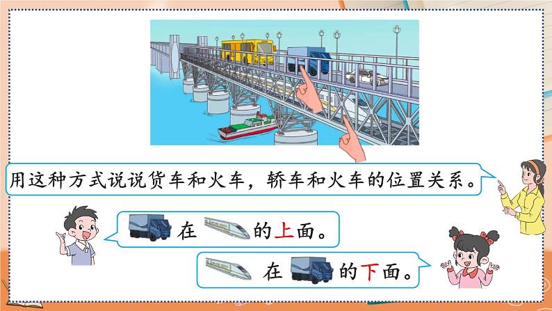 2.1 认识“上、下、前、后”第8页