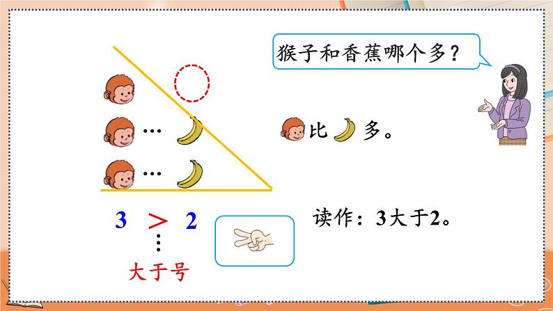 第三单元 5以内数的认识和加减法 3.2 比大小 人教数1上【课件+教案+习题】06