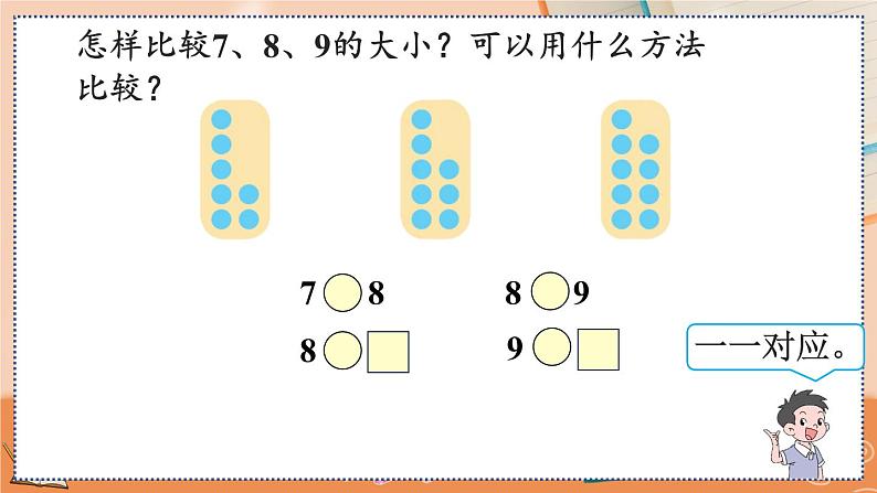 5.10 8、9的数量和顺序的意义第7页