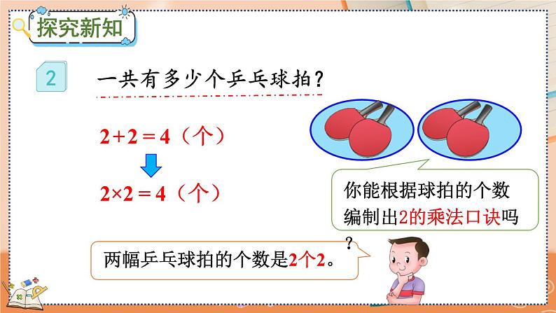 第四单元  表内乘法（一）  4.2.3 2、3的乘法口诀 人教数2上【课件+习题】03