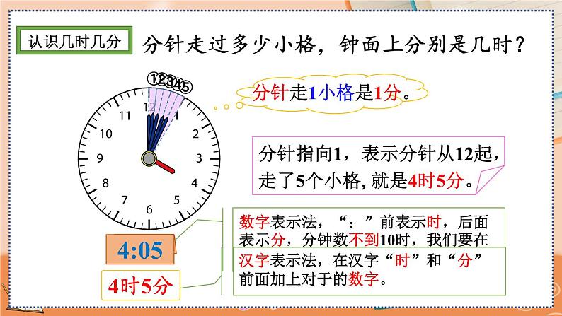 第七单元  认识时间   7.2 用几时几分表示时间 人教数2上【课件+教案+习题】04