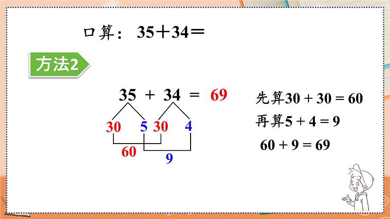 2.1 两位数加两位数口算第8页