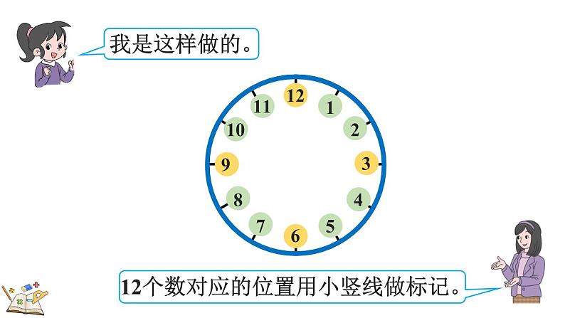 人教版数学一年级上册7.1 认识整时 课件08