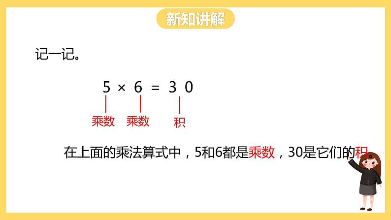 冀教版数学二上  3.2 乘法的意义（二）课件 第6页