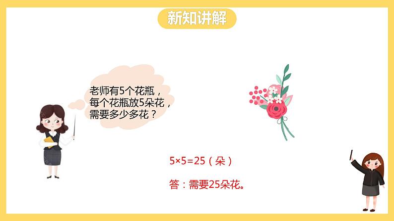 冀教版数学二上  3.5 5的乘法口诀 课件+教案08