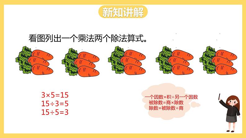 冀教版数学二上   5.4用2-6的乘法口诀求商 课件+教案08