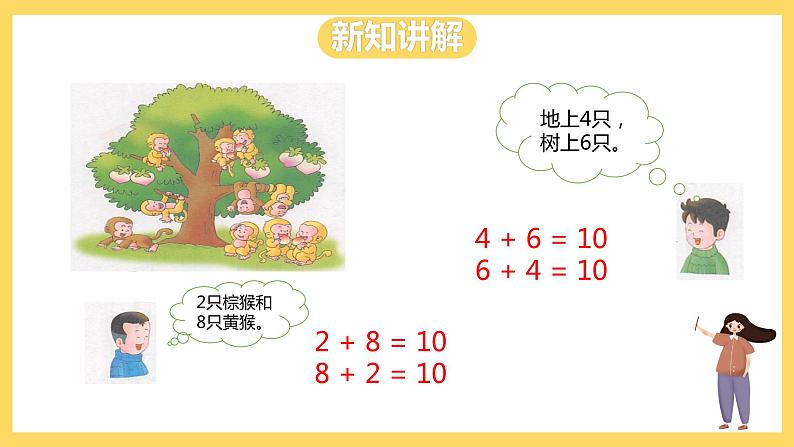 冀教版数学一上 5.5《10的加减法》 课件+教案04