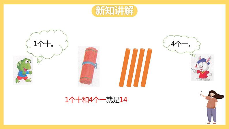 冀教版数学一上 7.2《11~20各数的组成》 课件+教案06