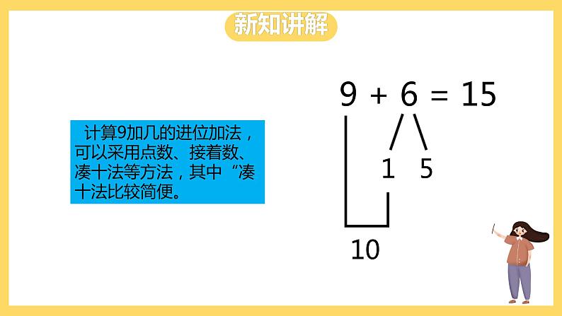 冀教版数学一上 8.2《九加几》 课件+教案07