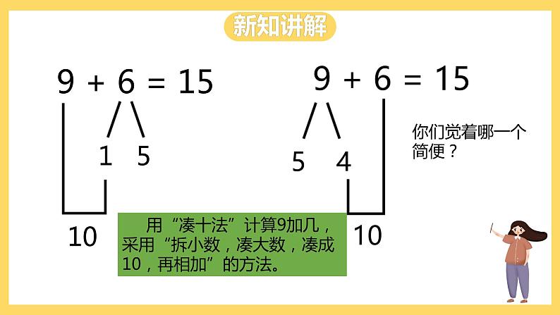 冀教版数学一上 8.2《九加几》 课件+教案08