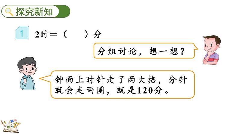 人教版数学三年级上册1.2 时、分、秒间的简单换算（课件）第5页