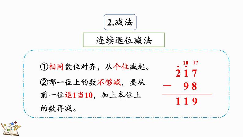 人教版数学三年级上册4.3 整理和复习（课件）06