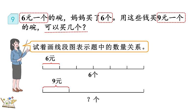 人教版数学三年级上册6.2.9 “归总”问题（课件）第5页