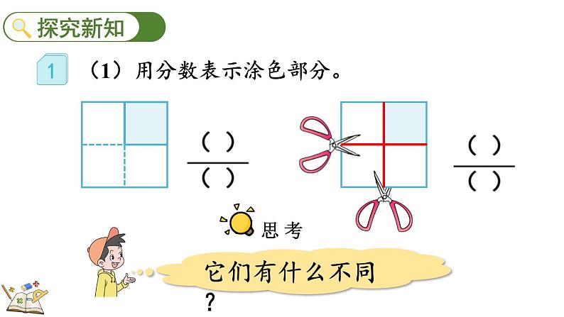 人教版数学三年级上册8.3.1 认识整体的几分之几（课件）第3页