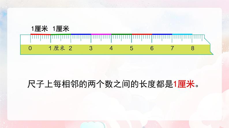 【核心素养】人教版小学数学二年级上册 1.1《认识厘米和用厘米量》   课件+教案+同步分层作业（含教学反思和答案）07