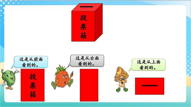 3.1 从不同方向观察同一物体 课件+练习-苏教版数学四上05