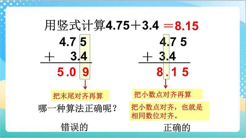 苏教版数学五上 4.1《小数的加法》 课件+教案+导学案06