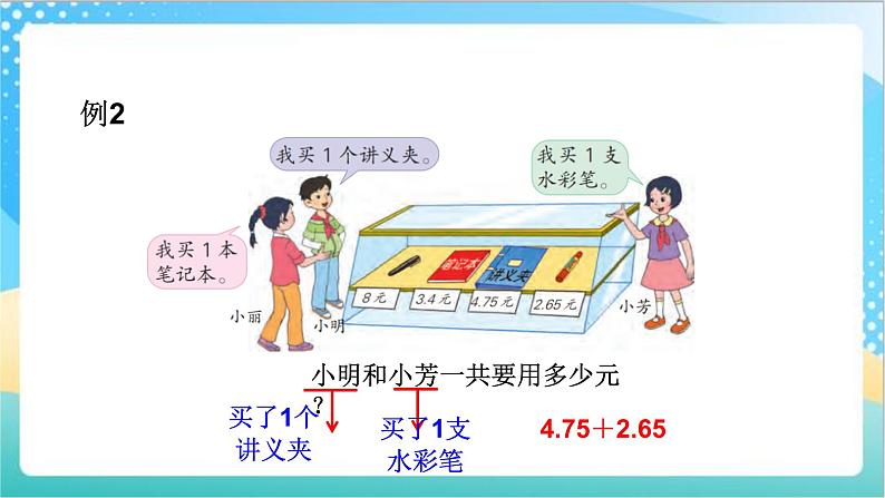 苏教版数学五上 4.1《小数的加法》 课件+教案+导学案08