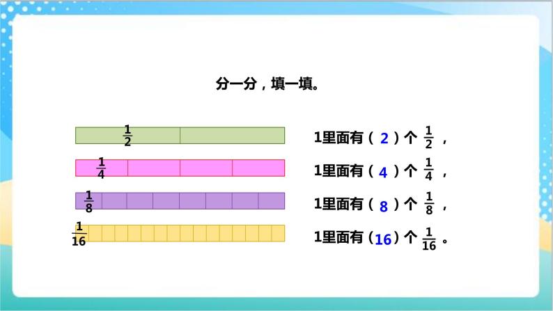 7.4《多彩的分数条》（课件+教案 +导学案）-苏教版数学三上05