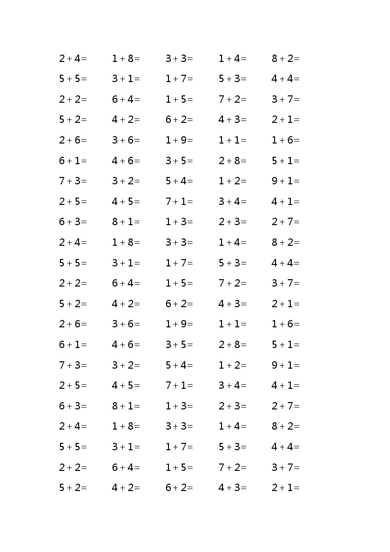 10以内加减法400道练习题13 (13)02