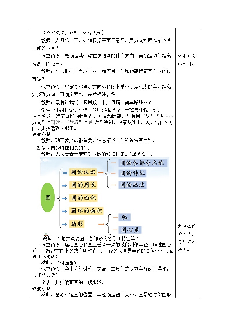 9.3 图形与几何（教案）人教版六年级上册数学02