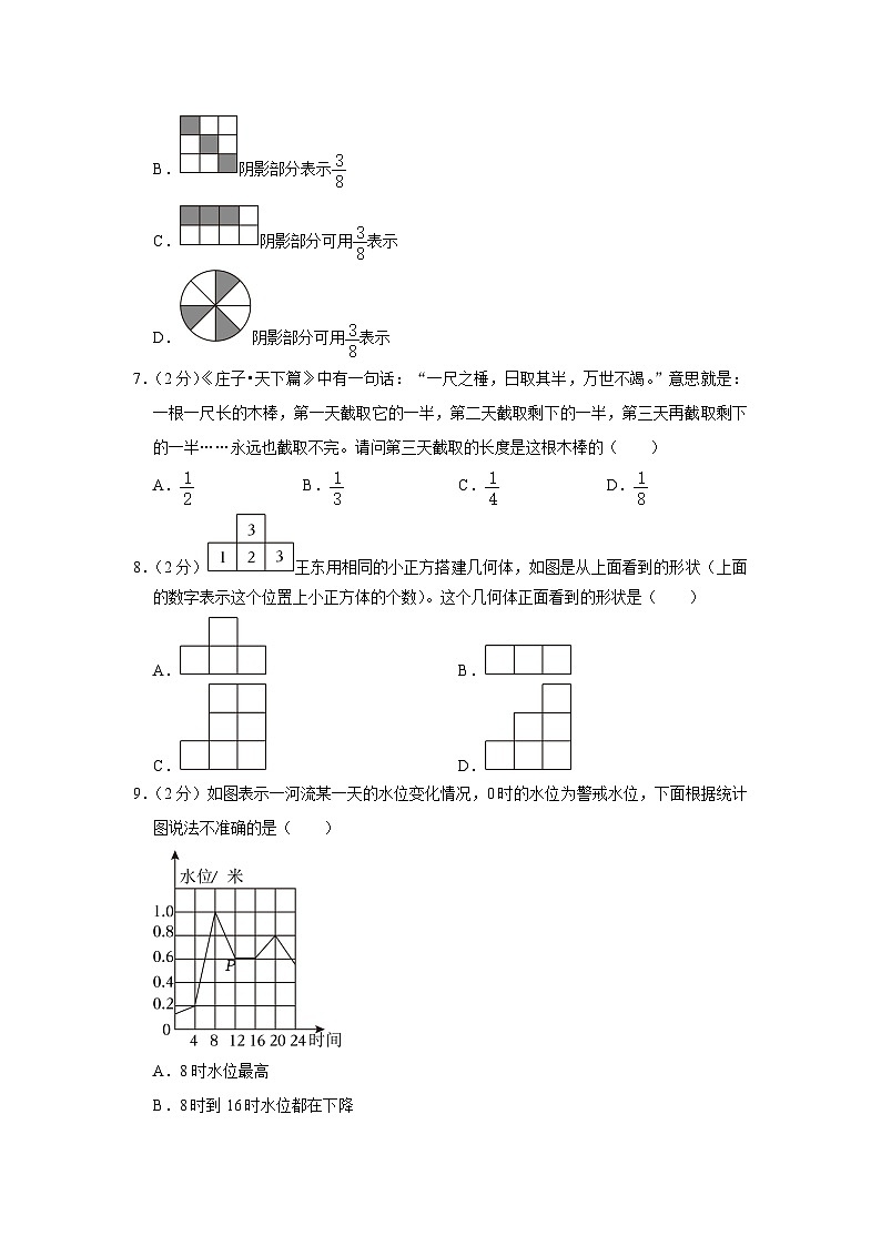 重庆市九龙坡区2022-2023学年五年级下学期期末数学试卷02