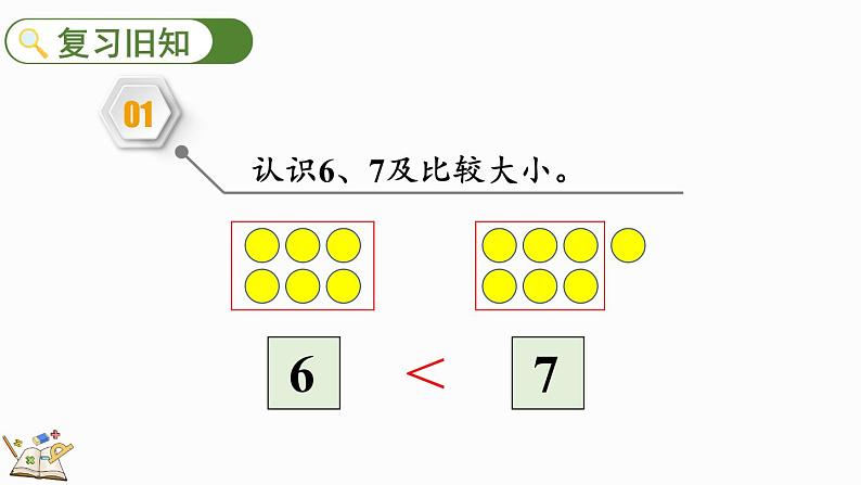 人教版数学一年级上册5.5 练习九（教学课件）第2页