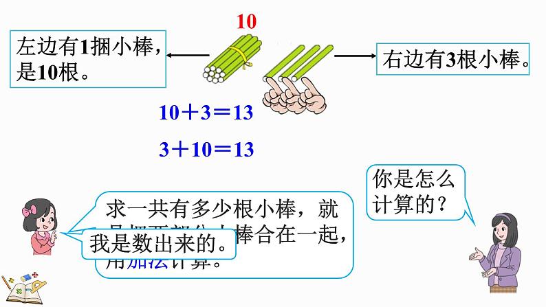 人教版数学一年级上册6.4 十几加几和相应的减法（教学课件）04