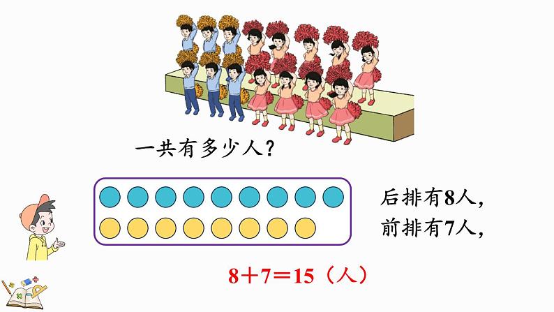 人教版数学一年级上册8.8 多角度解决求总数的问题（教学课件）07