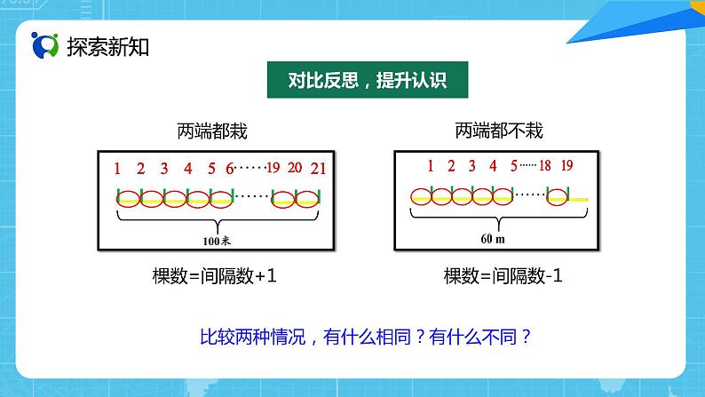 【核心素养目标】人教版小学数学五年级上册 7.2《植树问题（2）》课件+教案+同步分层作业（含教学反思和答案）07