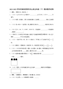 河南省信阳市光山县2022-2023学年五年级下学期期末数学试卷