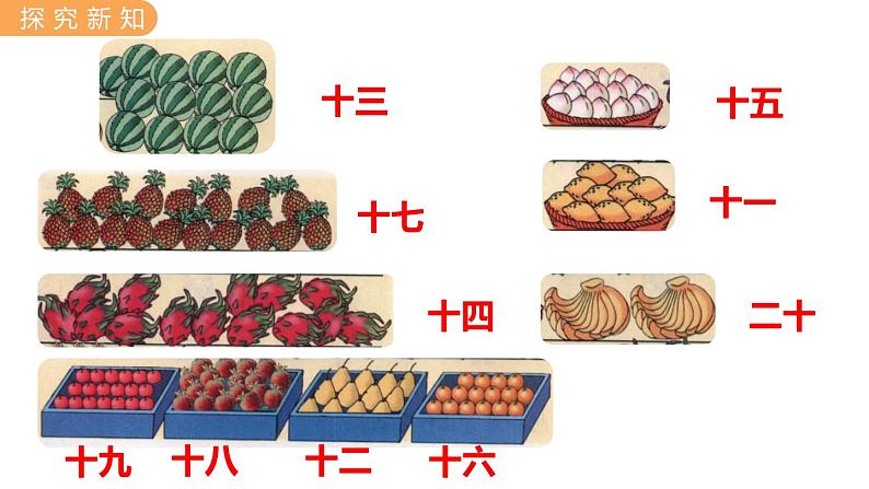 冀教版一年级数学上册课件 7.1  数一数第3页