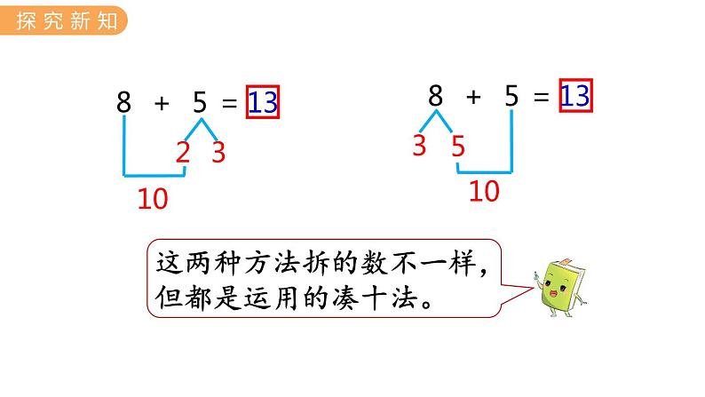 冀教版一年级数学上册课件 8.3  8加几第5页