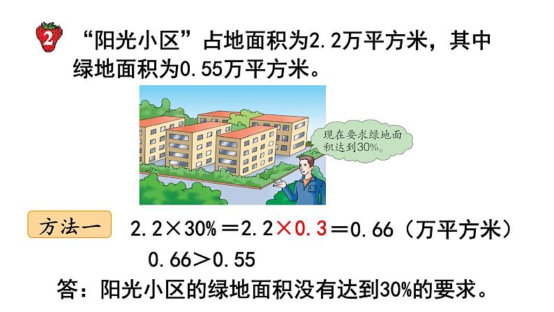 冀教版六年级数学上册课件  第3单元 第5课时  求一个数的百分之几是多少08