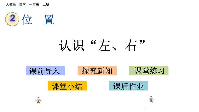 2.2 认识“左右”课件PPT第1页