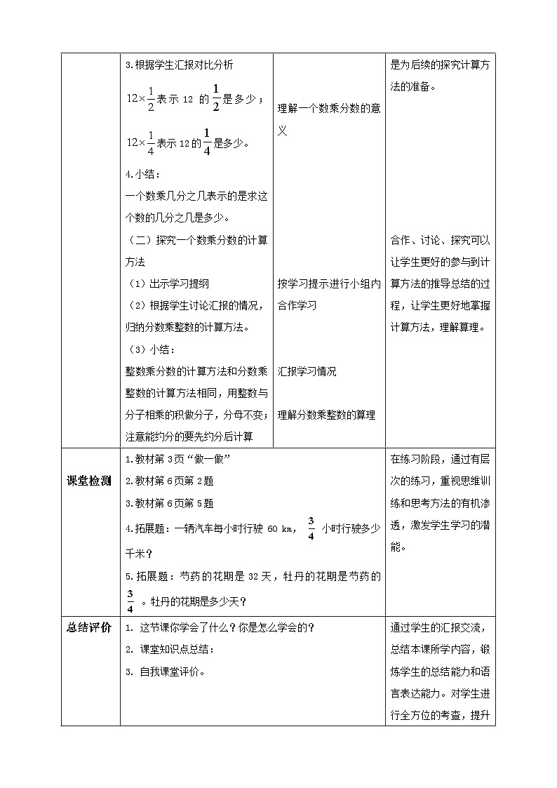 1.2一个数乘分数的课件、作业和教学设计02