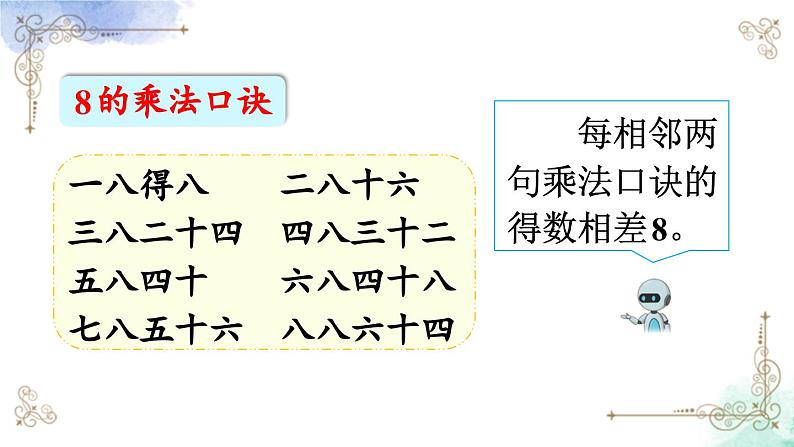 2023年新人教版二年级数学精品同步课件第六单元整理和复习04