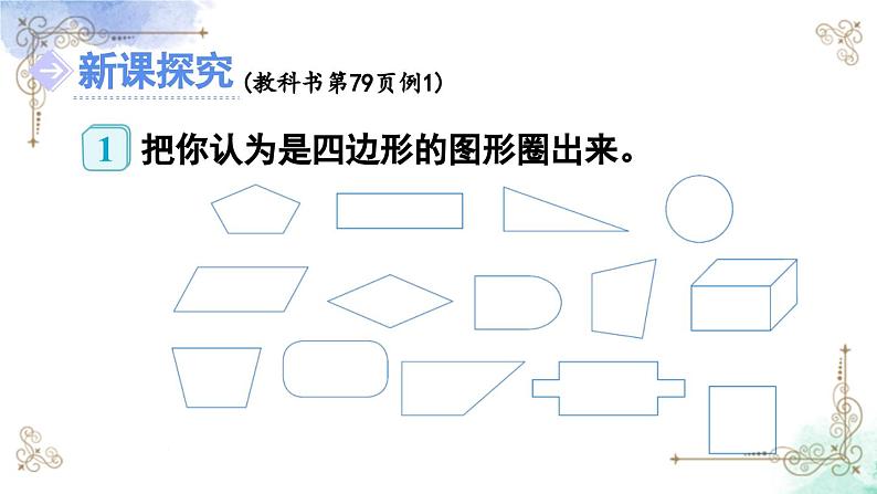 三年级数学上册第七单元第一课时 四边形课件PPT第3页