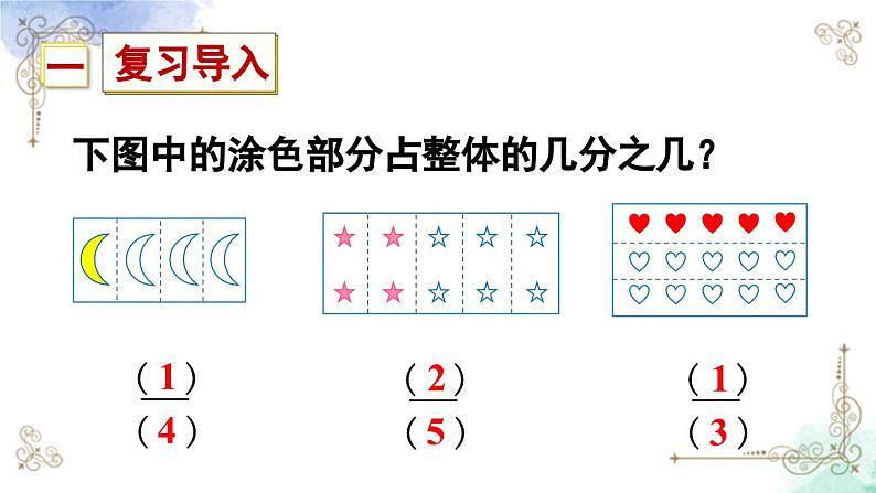 三年级数学上册第八单元第二课时 求一个数的几分之几是多少课件PPT第2页