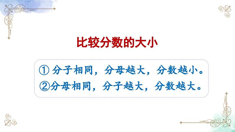 三年级数学上册第十单元总复习第一课时 分数的初步认识课件PPT第8页