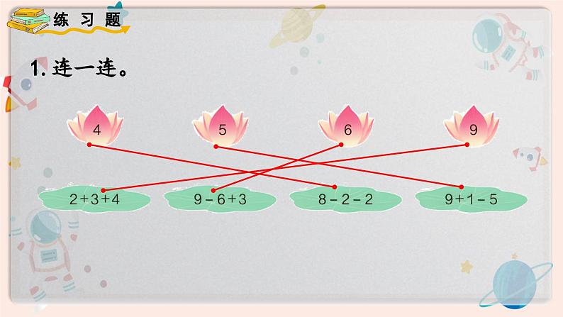 【最新教材插图】人教版小学一年级数学上册第五单元《练习十五》精品课件02