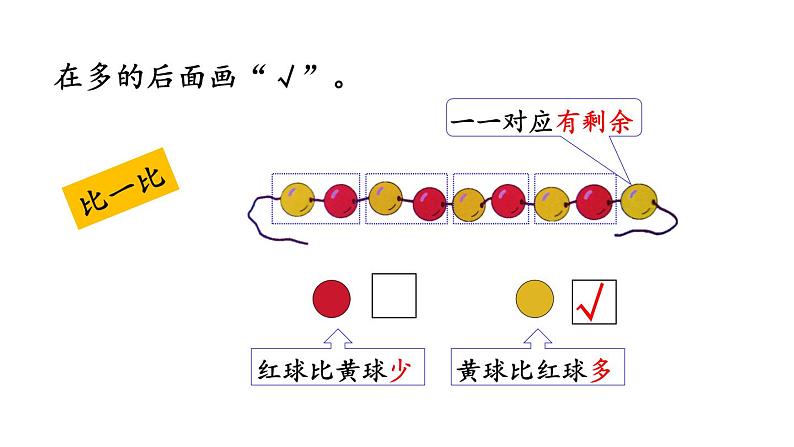 小学数学人教版一年级上册1.3 练习一教学课件（2023秋）第4页