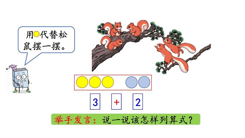 小学数学人教版一年级上册3.9 5以内数的加法教学课件（2023秋）第4页